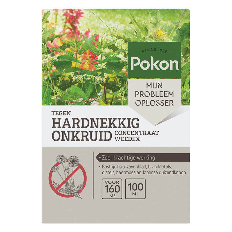 Pokon contra ervas daninhas teimosas concentrado 100ml weedex