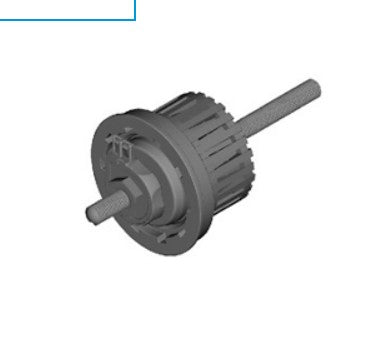 Shimano agydinamó belső dh-c6000-2r