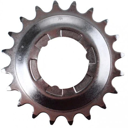 Shimano Gear 20t Hub interno argento