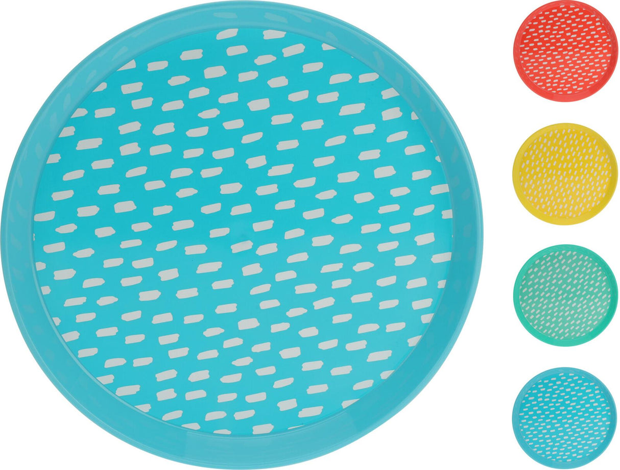 Excellent houseware bordenset 4-delig ø21cm kunststof