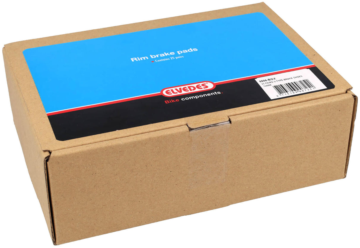 Juego de bloque de freno de carrera Elvedes 55 mm (25 pares)