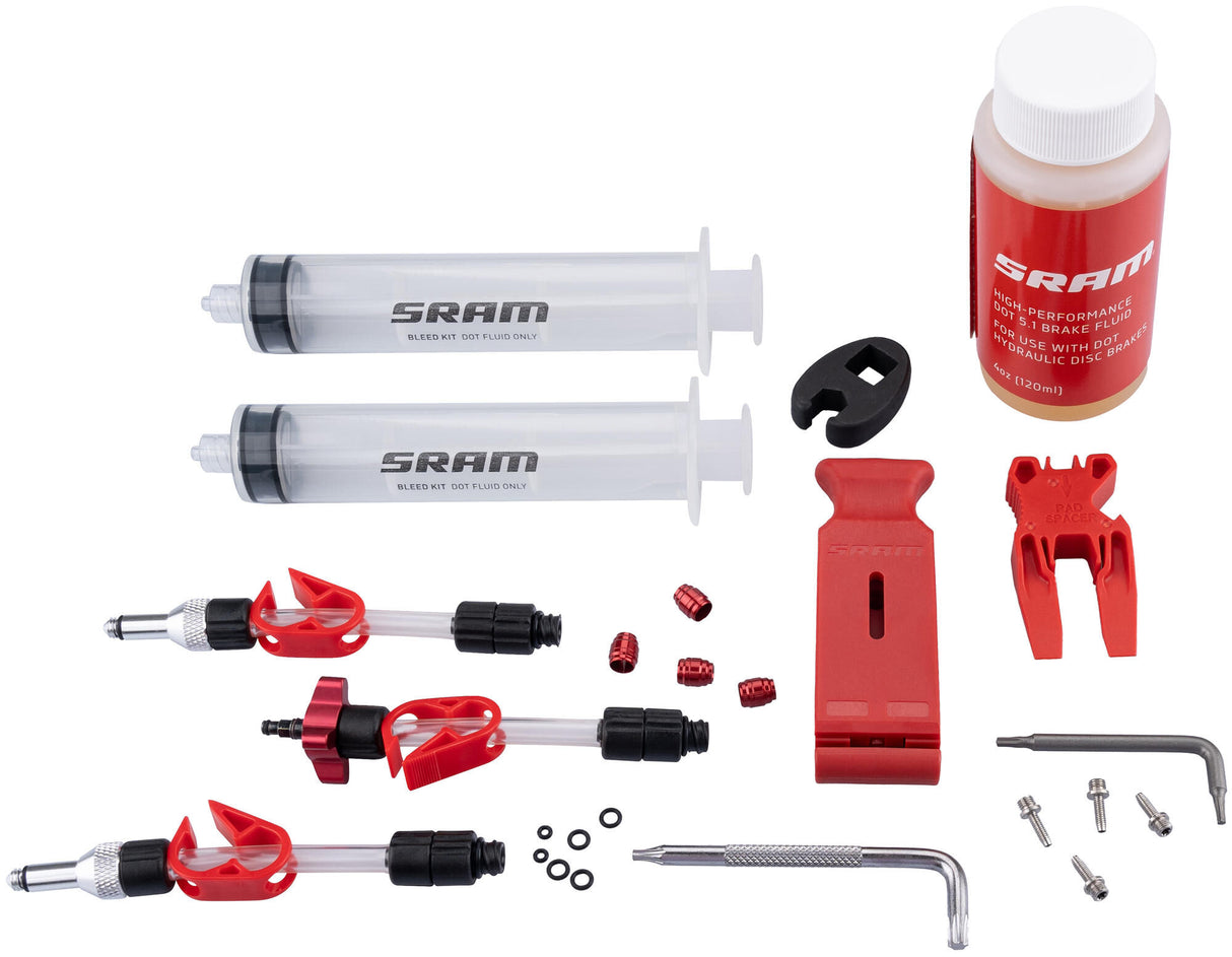 Sram ontluchtingsset bleeding kit dot 5.1 120ml