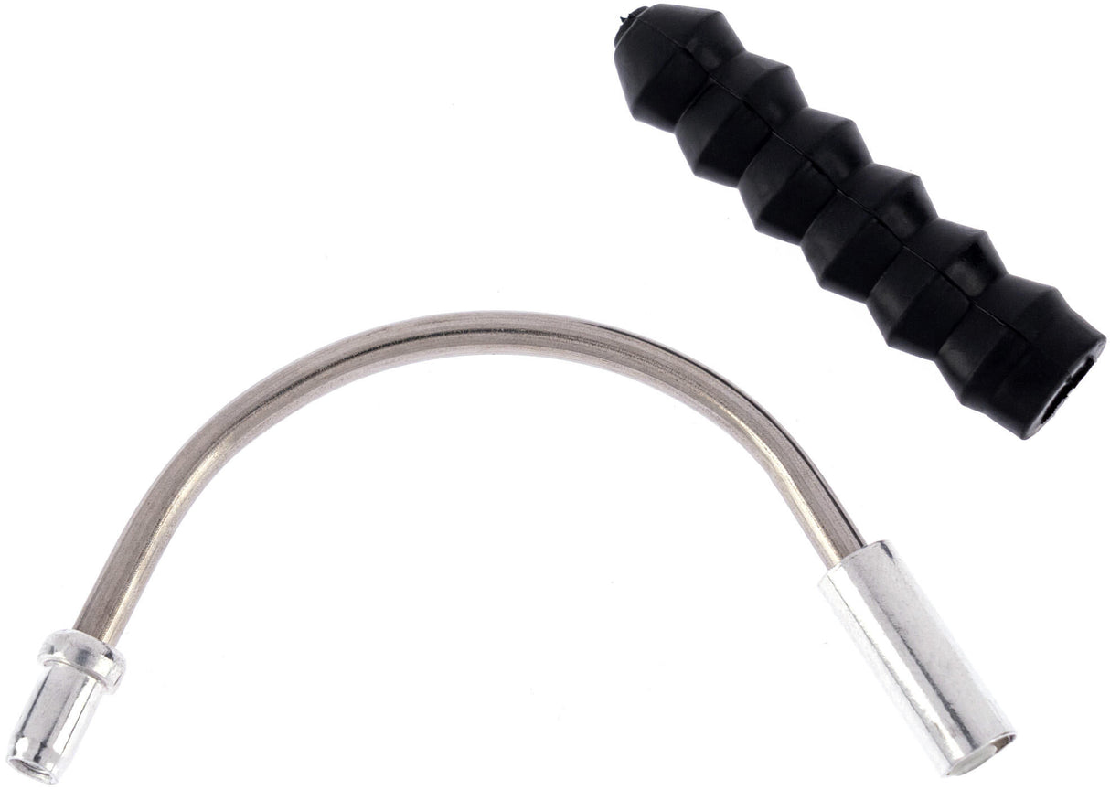 Contec brake cable bend v-stop ct guide tube r stop v-brake rear silver
