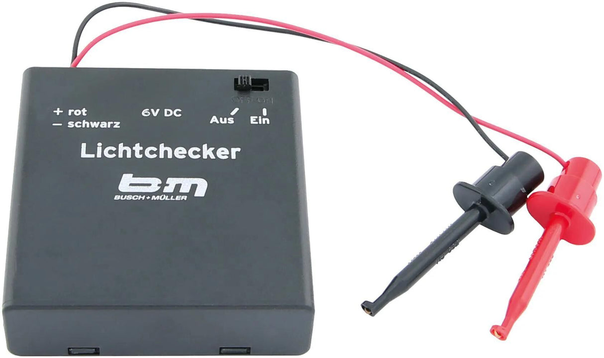Busch + Müller Busch Müller Testapparat Light Checker Light Tester b m Light Checker Light