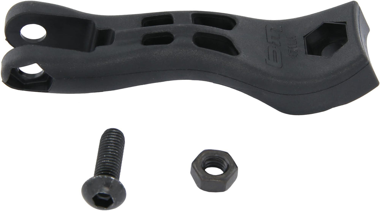 Busch + müller busch müller headlight holder 471l front light bracket bm f.lumotec plastic black