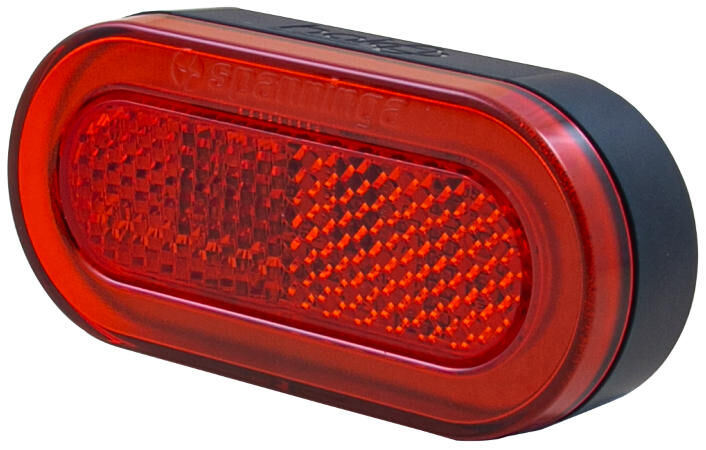Spanninga rear light Halo xer carrier with brake light 6-48V 50mm
