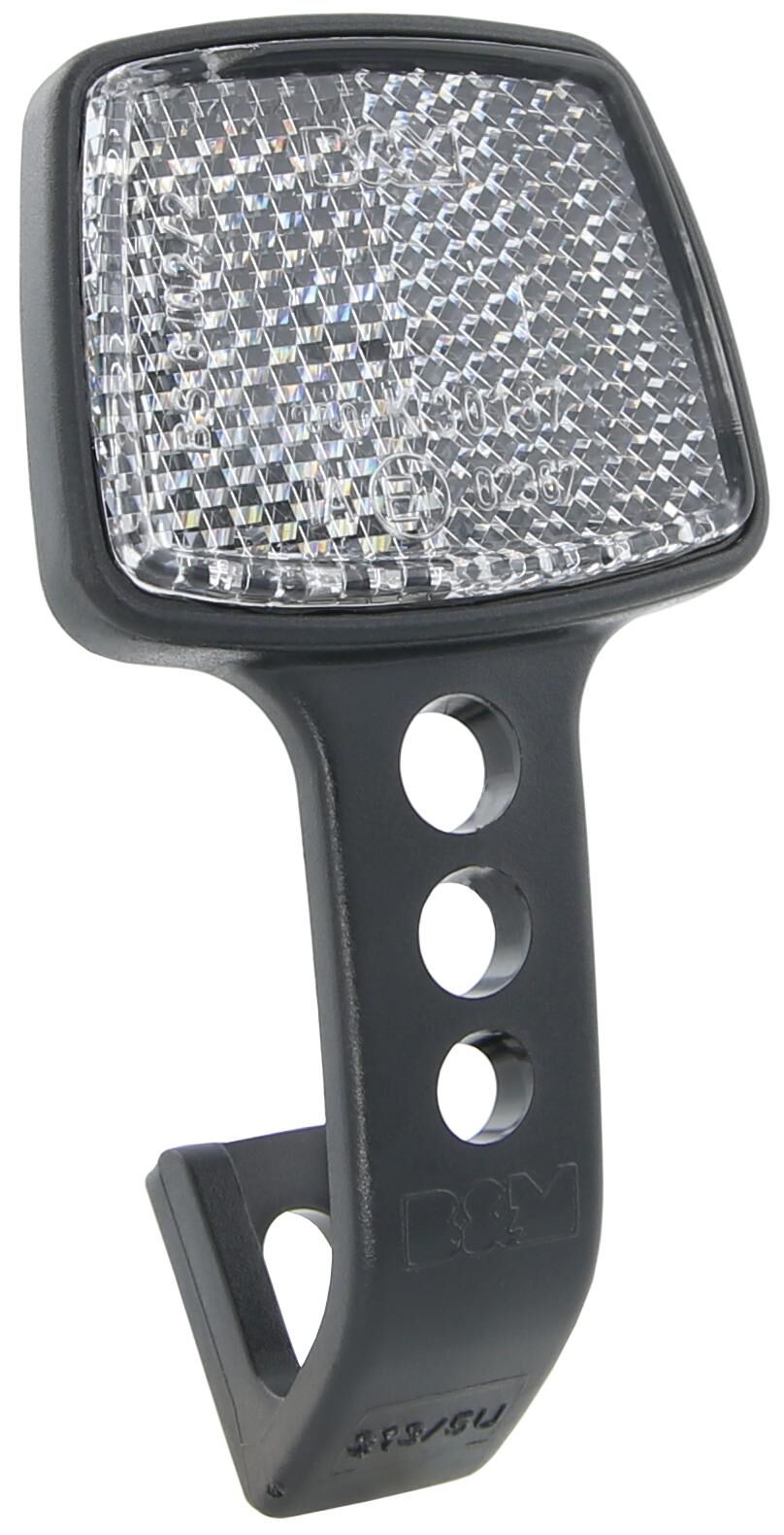 Réflecteur b m avant avec support blanc