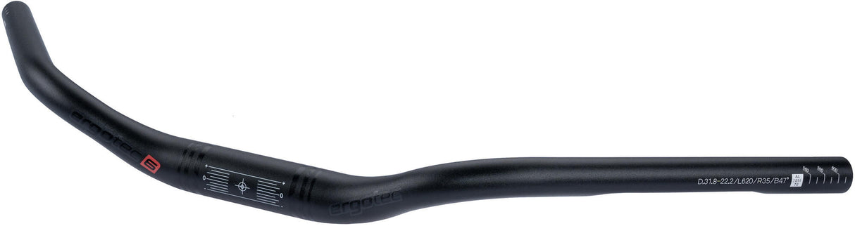 Ergotec handlebar trekking 31.8mm black