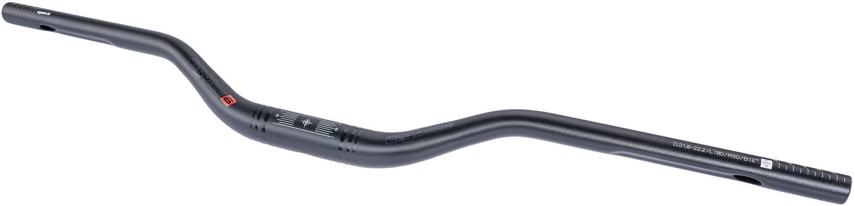 Ergotec steering riser bar 50i 31.8mm black