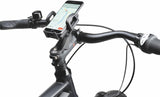 Telefoonhouder Ergotec stuurpen montage - zwart