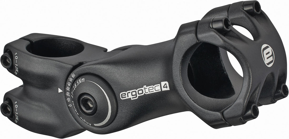Ergotec Voorbouw Octopus ajustável 2 125 80mm 25,4 preto