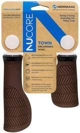 Sturmeyarcher Herrmans Handle Set Nucore Town Wave 90 130mm hnědá