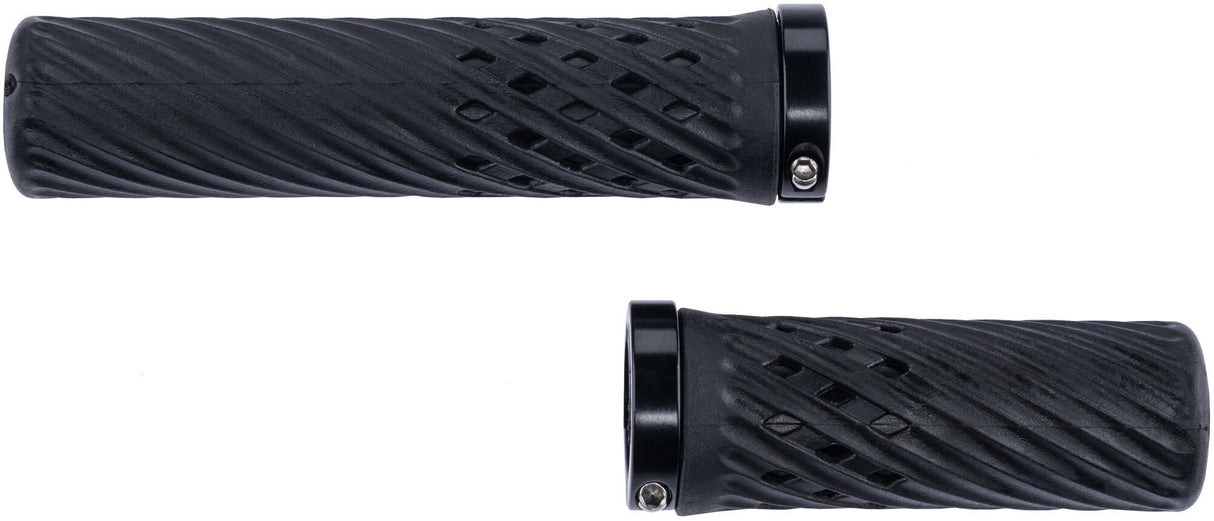 Herrmans handle set Luna Lock DD40 130 90 mm Black Black