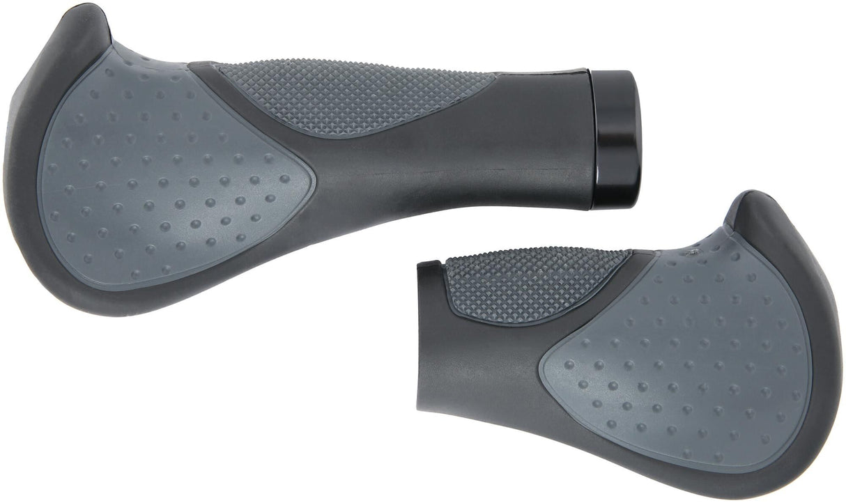Ergotec handvatten frisco 2 grip frisco 2 kraton gel,pair,bl. grey