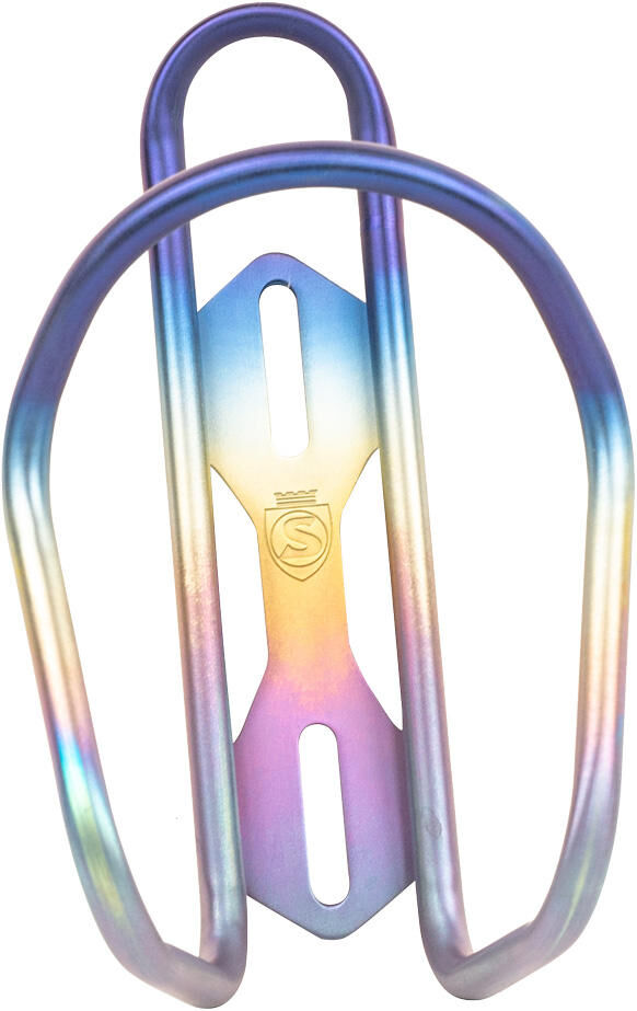 Silca bidonhouder anodized titanium ti