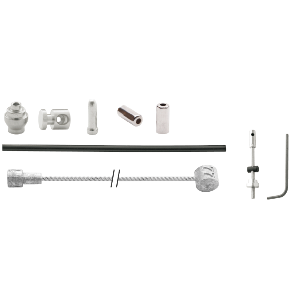 Kabel Set Elvedes Trommel Brems 1,70m 2.35M Edelstol Black