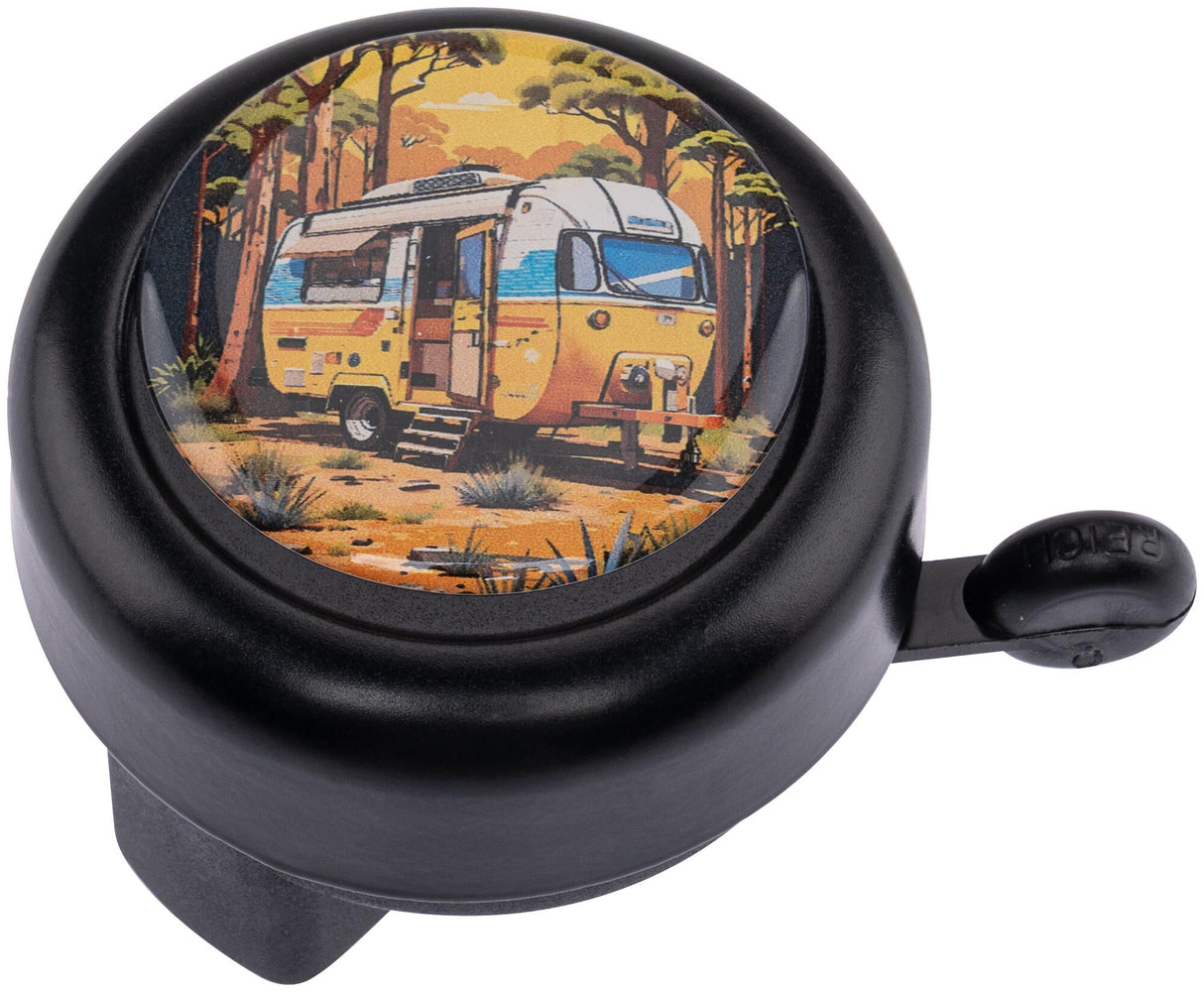 Reich fietsbel colour camping rich motif bell color camping black