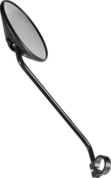 Ergotec speil M-55L lang arm 105mm stål svart sandblåst