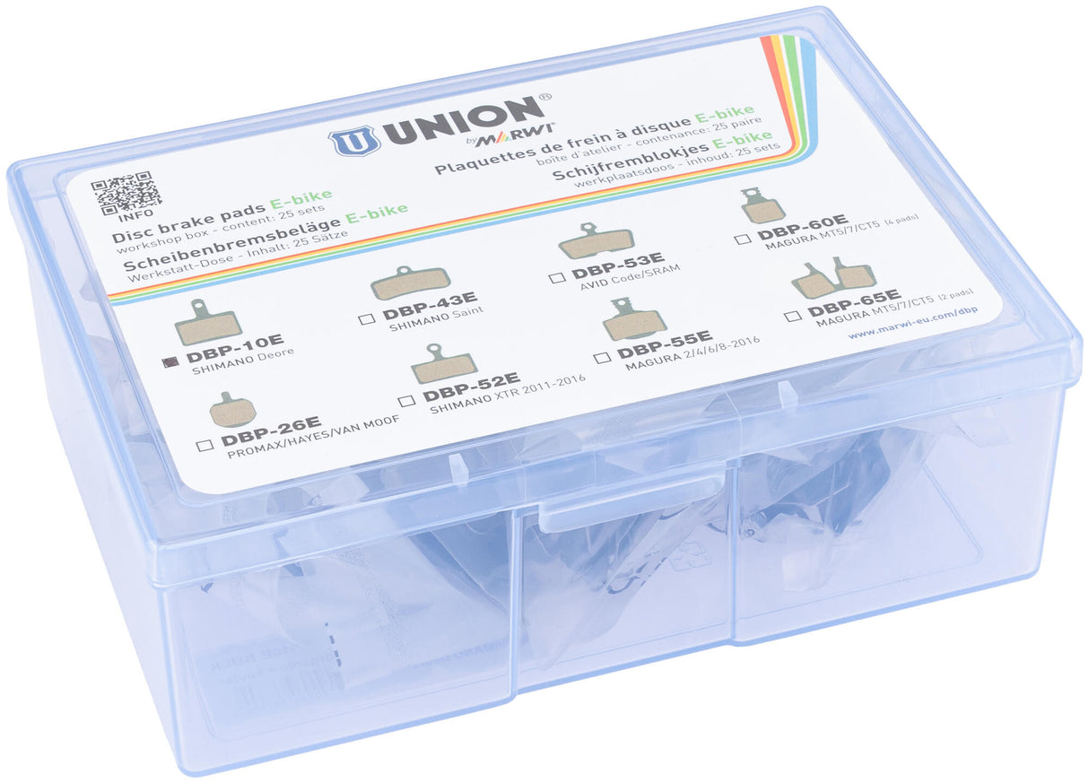 Marwi Union Disc brake blocks DBP-10e Shimano Deore (25PR)