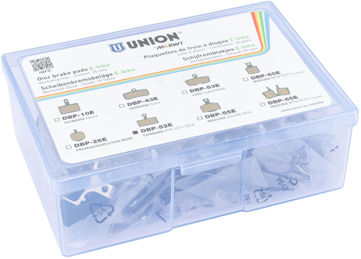 Marwi Union Disc brake blocks DBP-52E Shimano XTR 2011-2016 (25PR)