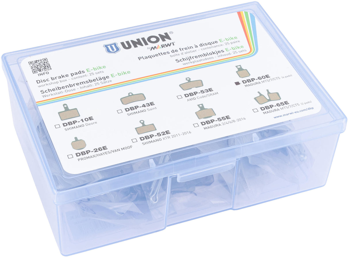MARWI UNIC DISC BRAKE BLOCKS DBP-60E MAGURA MT5 7 CT5 4 PADS (25PR)