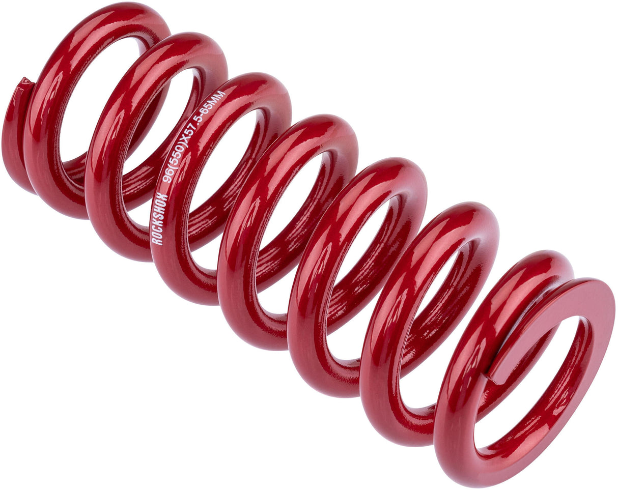 Rockshox veer spring rs 57,5-65mm 151mm 550 lb electr.red