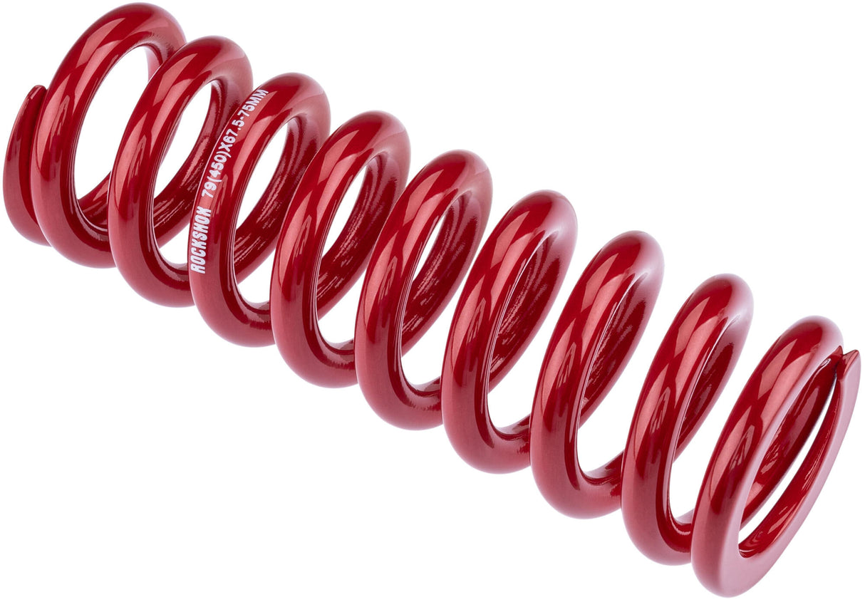 Rockshox spring spring rs 67.5-75mm 174mm 450 lb electr.red