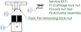 Contec service kit drop-a-gogo kit f ct service kit f drop-a-gogo, 34.9