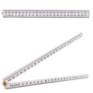 Mm folding rule 1 meter plastic