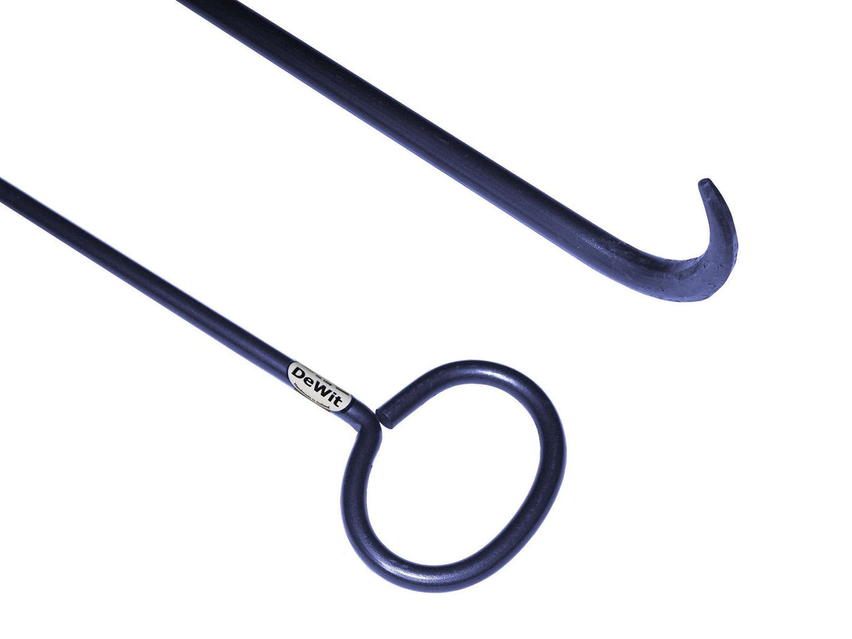 De wit putdekselhaak 750 x 16mm met krul dewit