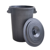 Voerton kerbl met deksel 70 liter