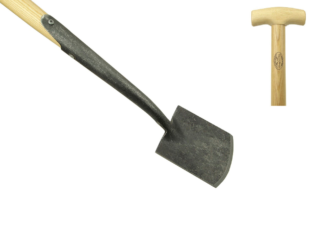 De wit damesspade met zwanehals essen steel 75cm dewit