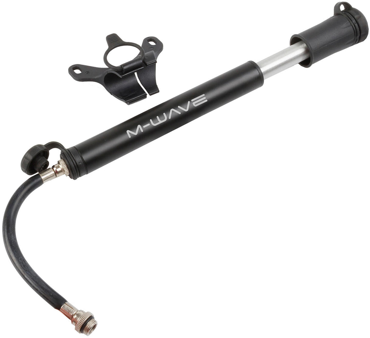 M-Wave Mini Pump Flex Rohr Aluminium Schwarz