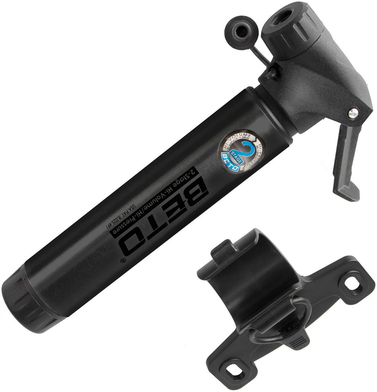 Beto 2.0 Handpumpe DV-SV-AV 8 bar 120 psi auf der Karte