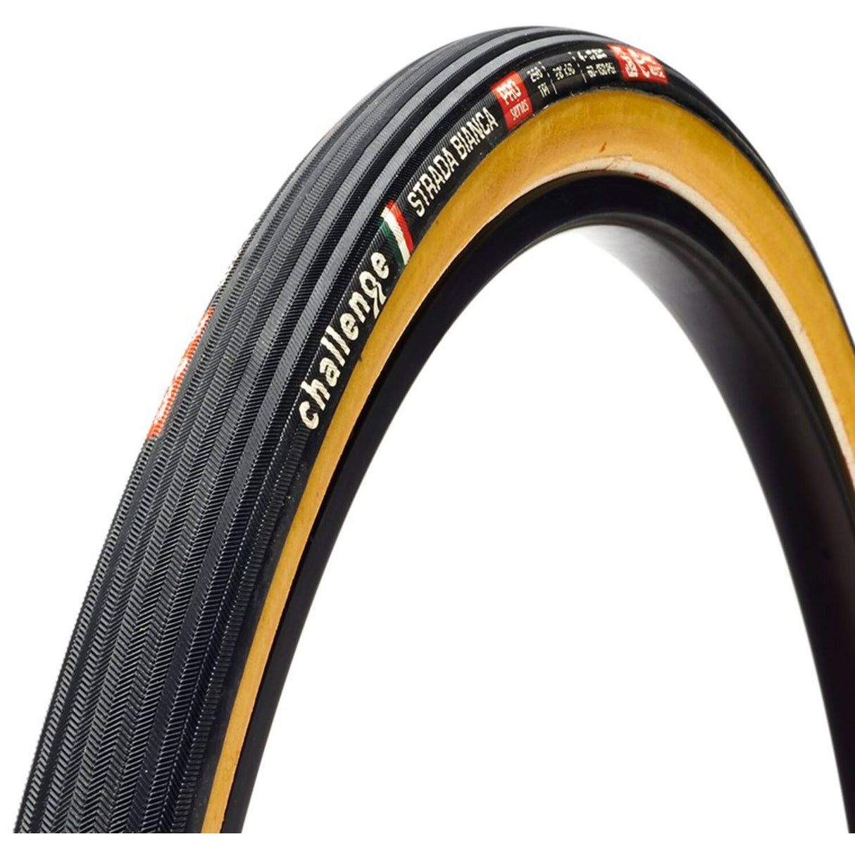 Challenge - Strada Bianca Pro OT TLR 700x36c Black Brown