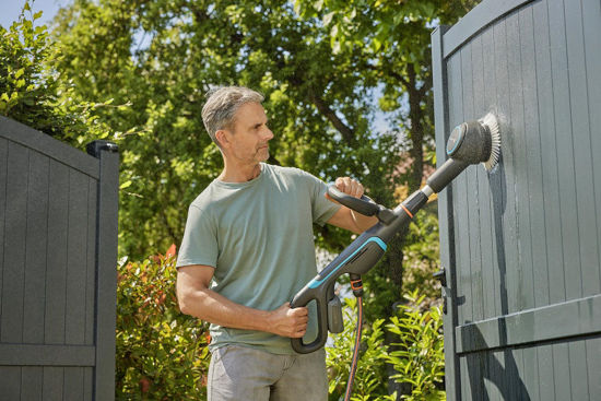 Gardena accu reiniger aquabrush univ p4a set