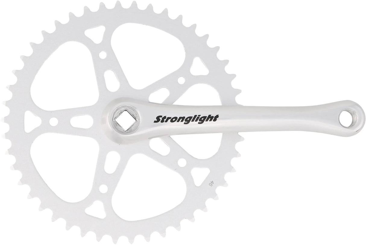 Stronglight gonilka 46t 1-speed 170mm sil.