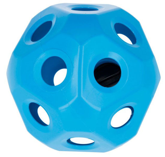 Voederspeel bal blauw