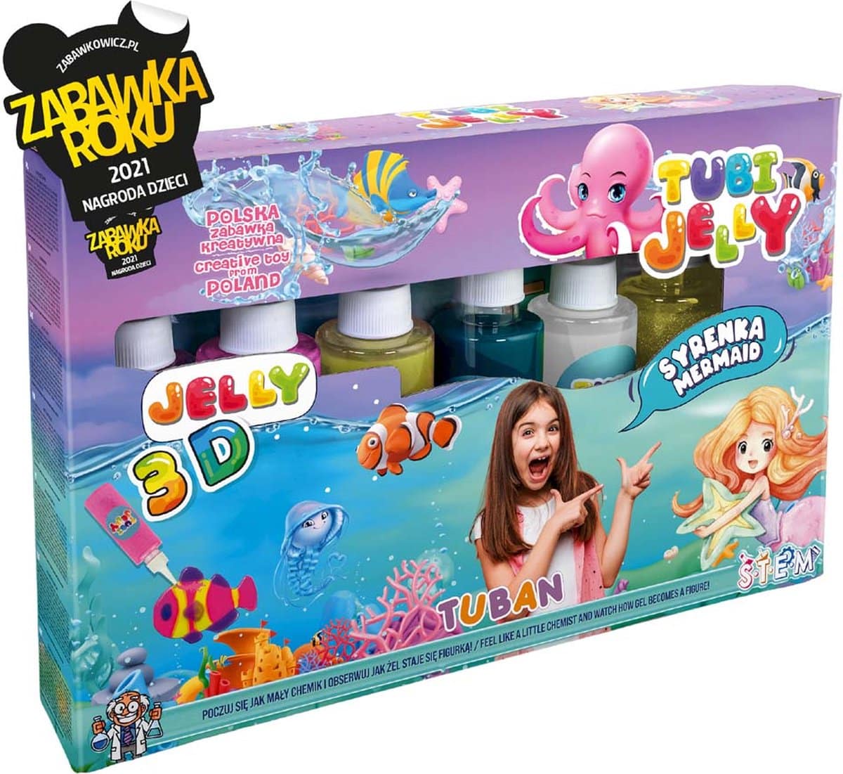 Tuban Jelly Mermaid Make in 6 colors