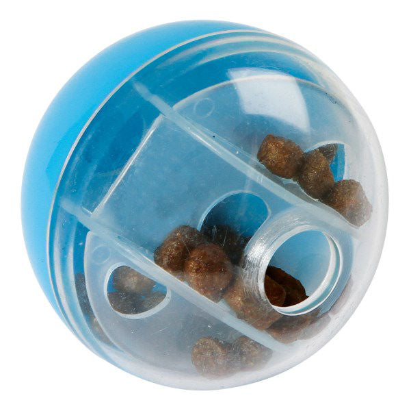 Snackbal voor katten %c3%b8 5 cm blauw