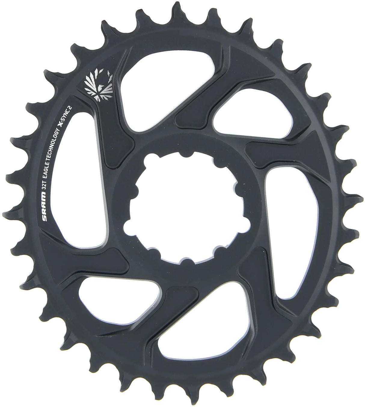 Sram verižnik x-sync 2 ovalni verižni obroč x-sync 2 oval alu, 32t.