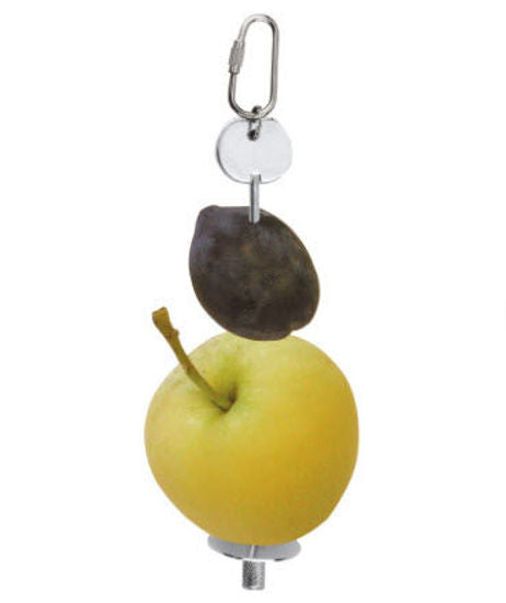 Kerbl vruchtenhouder v metaal 20cm voor knaagdieren