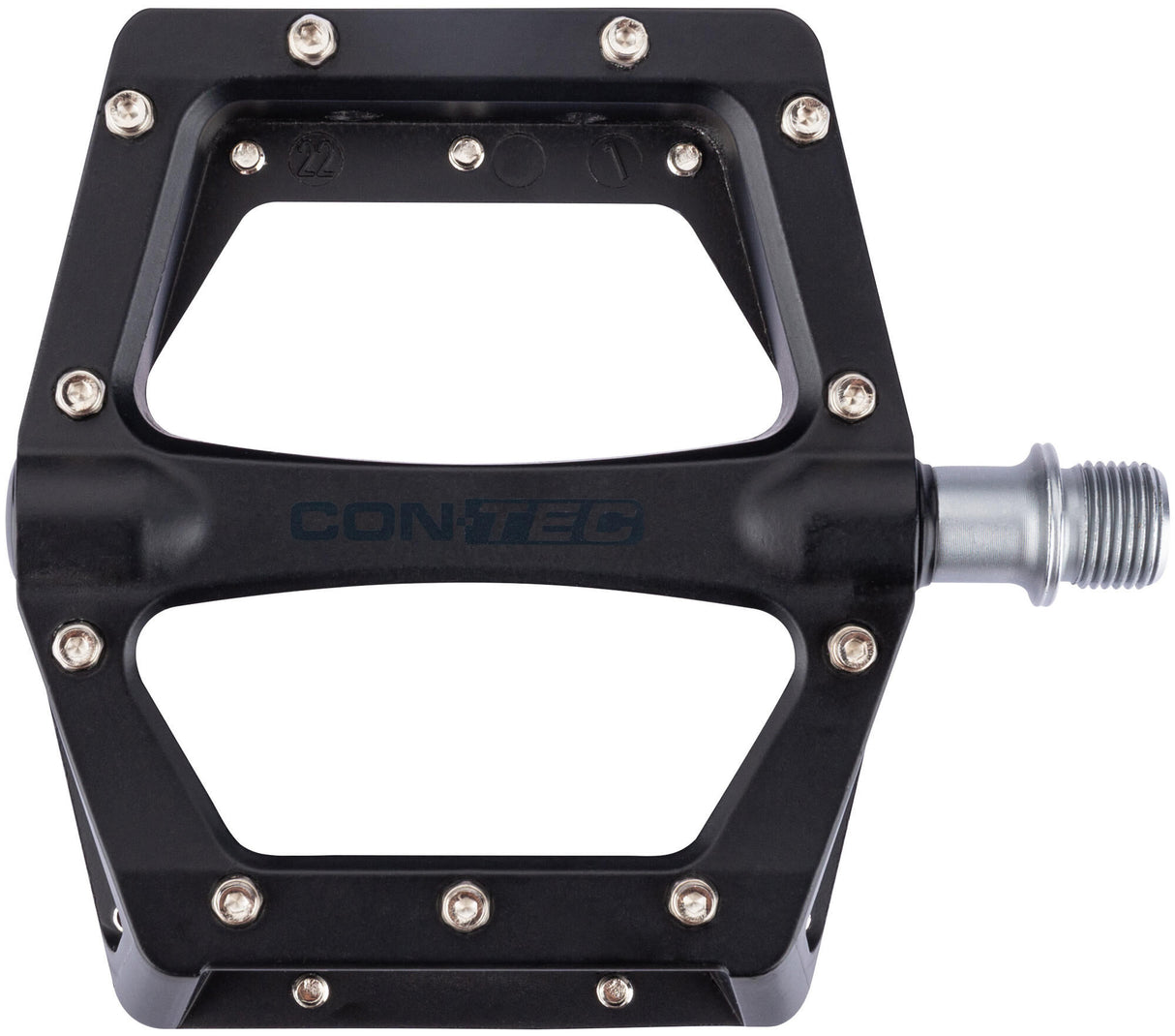 Contec platform pedal black22 ct platform pedals black 22 black