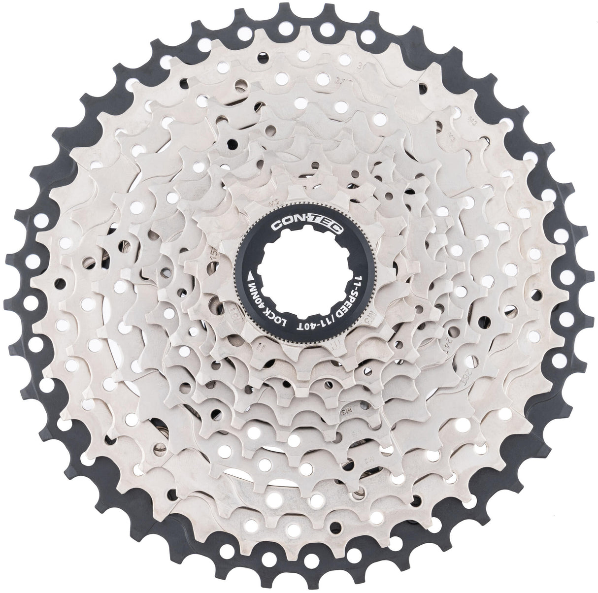 Contec grad cassette tandwiel ct cassette grad 11-40t sil. black