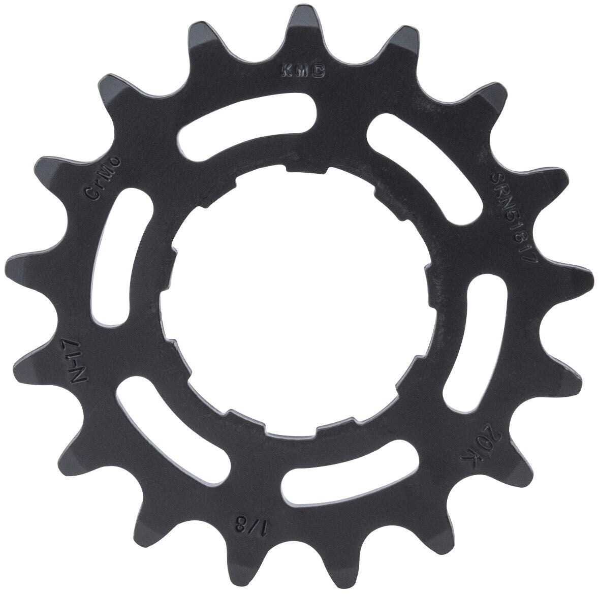 KMC gear 17t Rear Enviolo Nuvinci Black