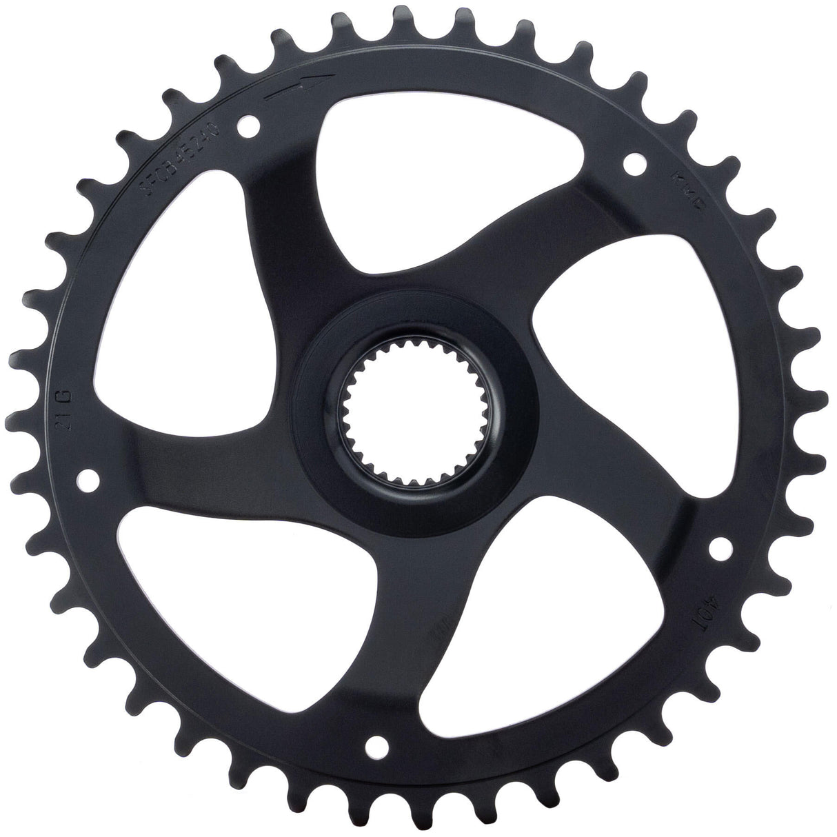 KMC Chaintop Bosch Gen 4 Super Narrow 40T 52.0mm Black