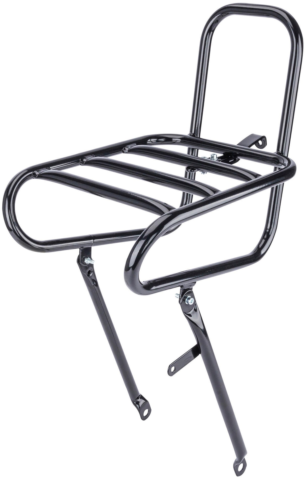 Front carrier Steco Smooth Black 25cm