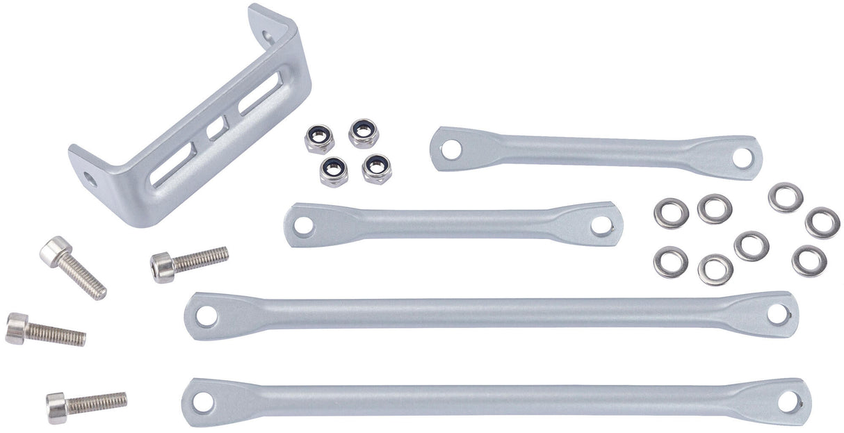 Steco Achterdrager Power Safety Carrier Silver