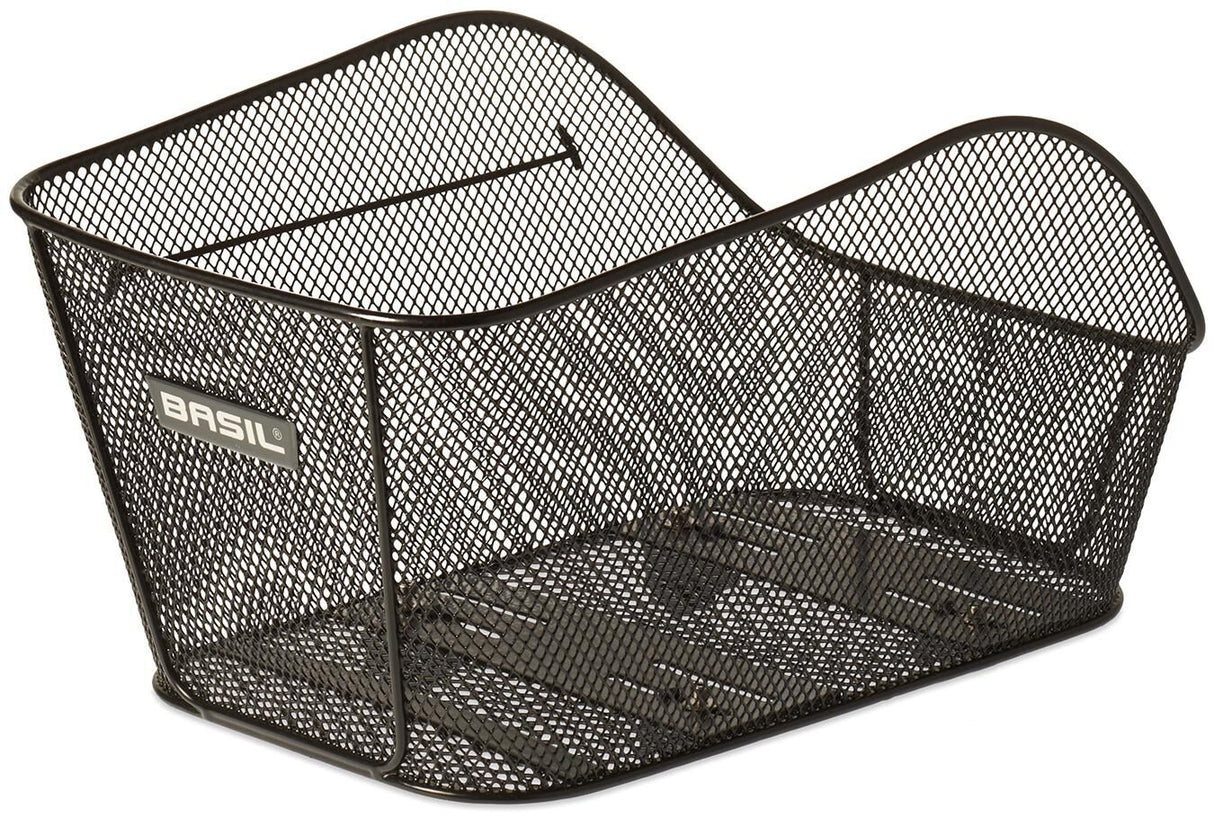 Basil Icon M FM - Bicycle basket - On the back - Including mounting material - Black