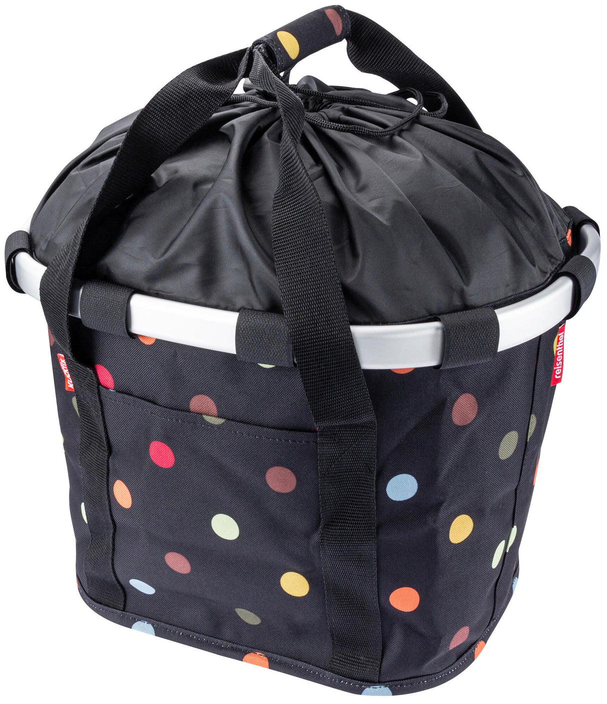 Klickfix rixen kaul bolsa de compras bikebasket bolsa de compras r k bikebasket dots